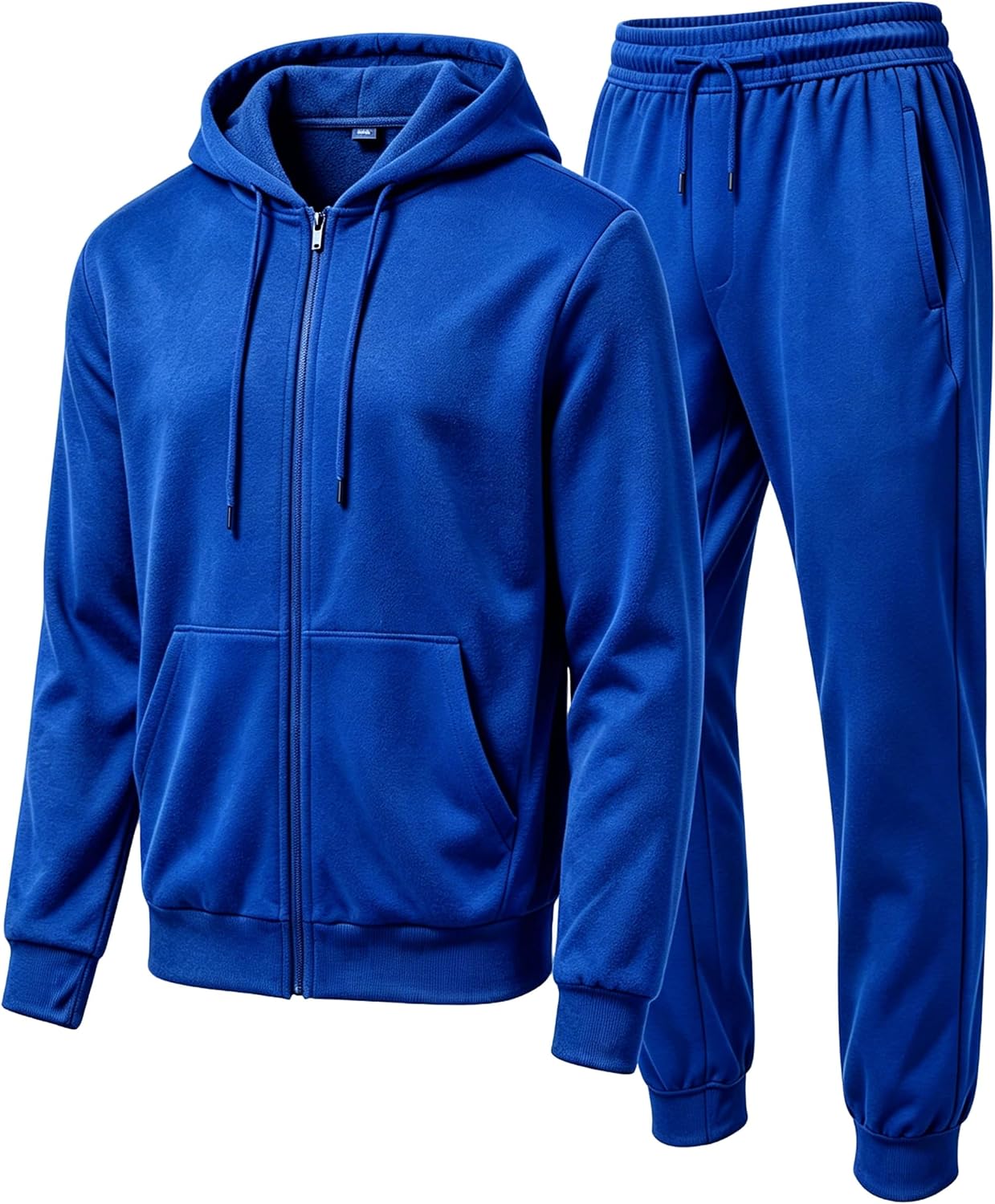 Men's Tracksuit Hoodie Set Full Zip Fleece