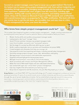 Project Management: Absolute Beginner's Guide