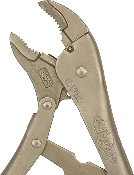 Irwin 10WRC Visegrip 0502EL4 Curved Jaw Self Grip Locking Plier, 250mm Length
