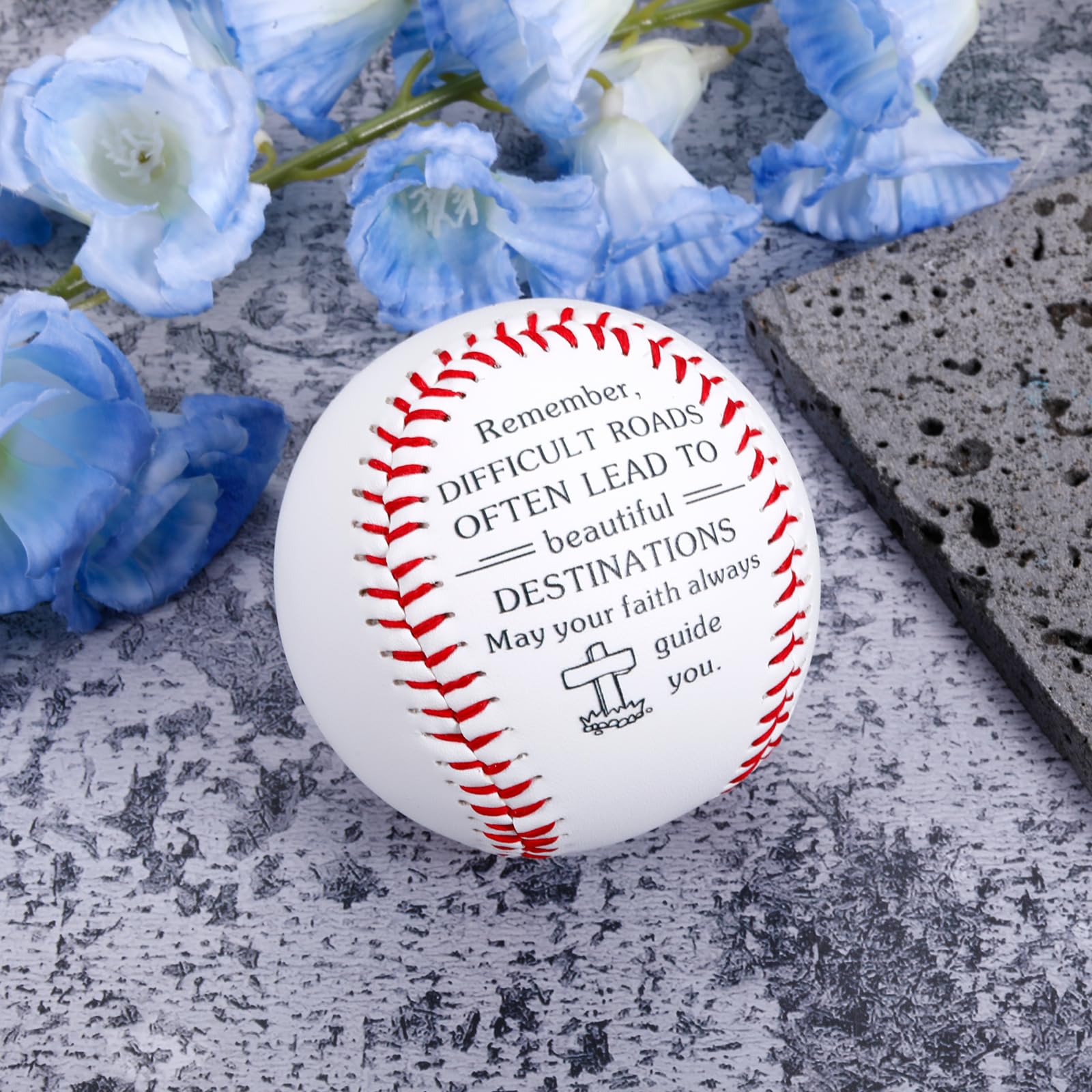 First Communion Gifts for Boys 8-12 Baseball Gifts for Men Sons Grandson Baptism Gift Religious Confirmation Gifts for Teenage Boys Easter Basket Stuffers Catholic Gifts for Men Sports Lover