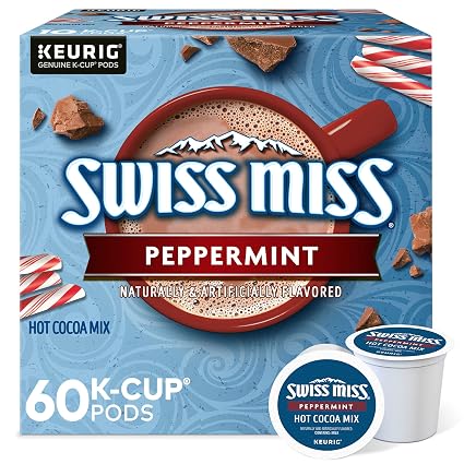 Swiss Miss Peppermint Hot Cocoa, Keurig 