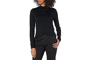 Amazon Essentials Women's Lightweight Mockneck Sweater