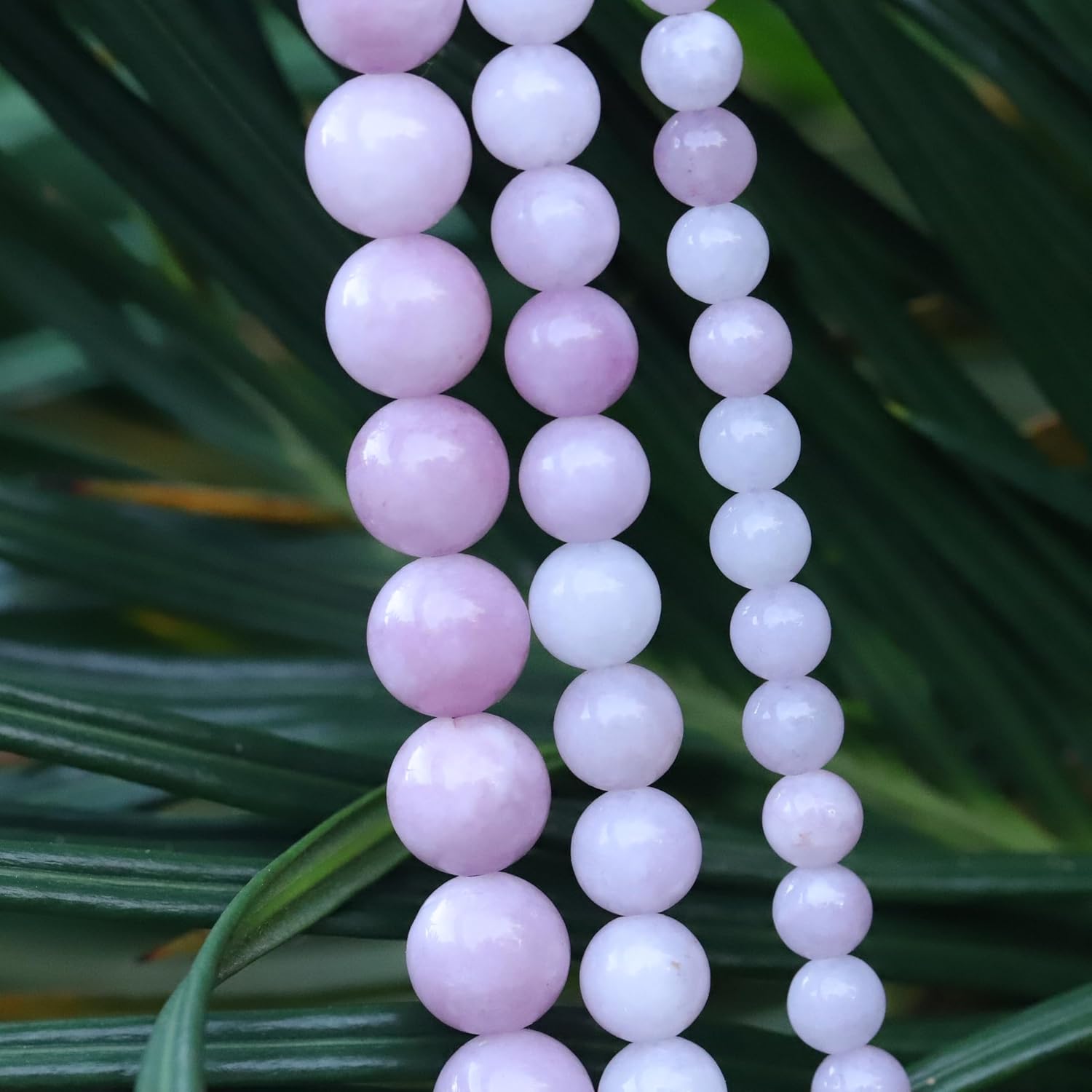 6mm Pink Chalcedony Natural Stone Beads for Jewelry Making Supplies,65pcs Round Loose Gemstones for Bracelet Necklace 15 Inch - Image 9