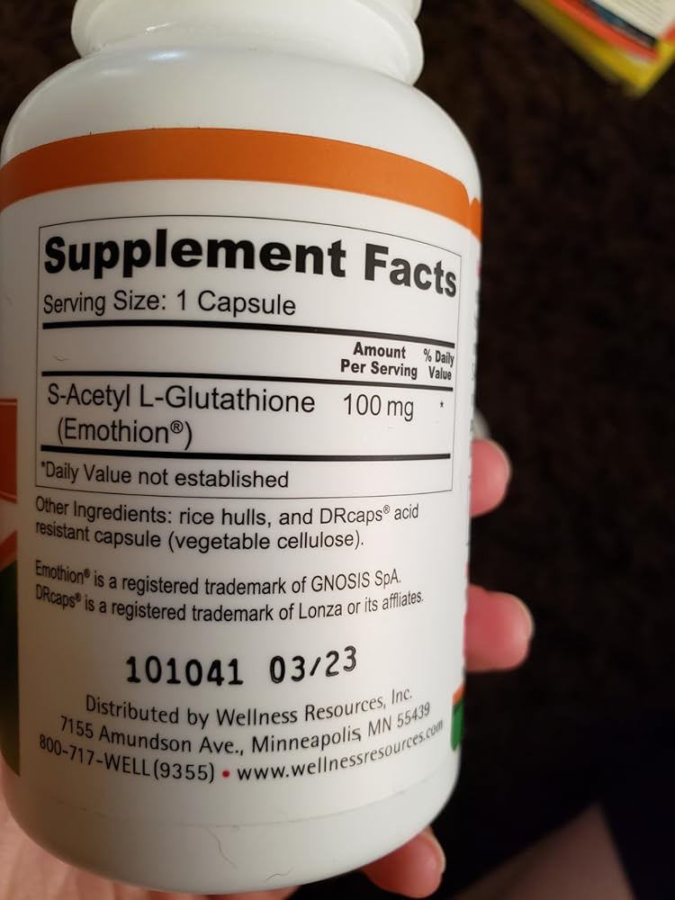 emothion s acetyl l glutathione Glutathione: The “Master” Antioxidant — Core Med Science main image 1