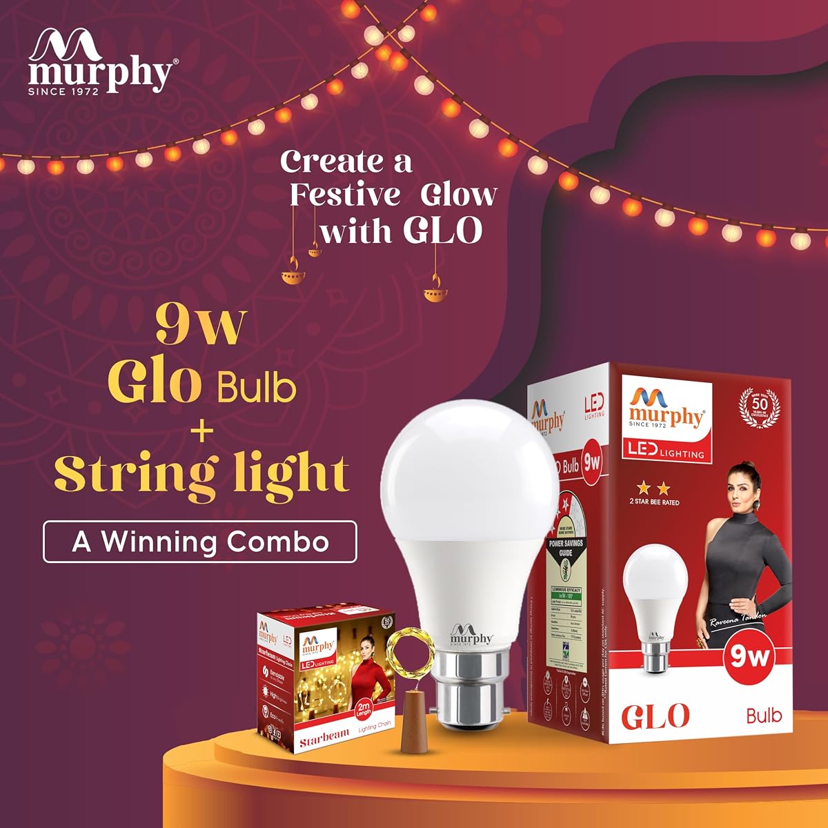 Murphy Base B22 7-Watt LED STD Bulb