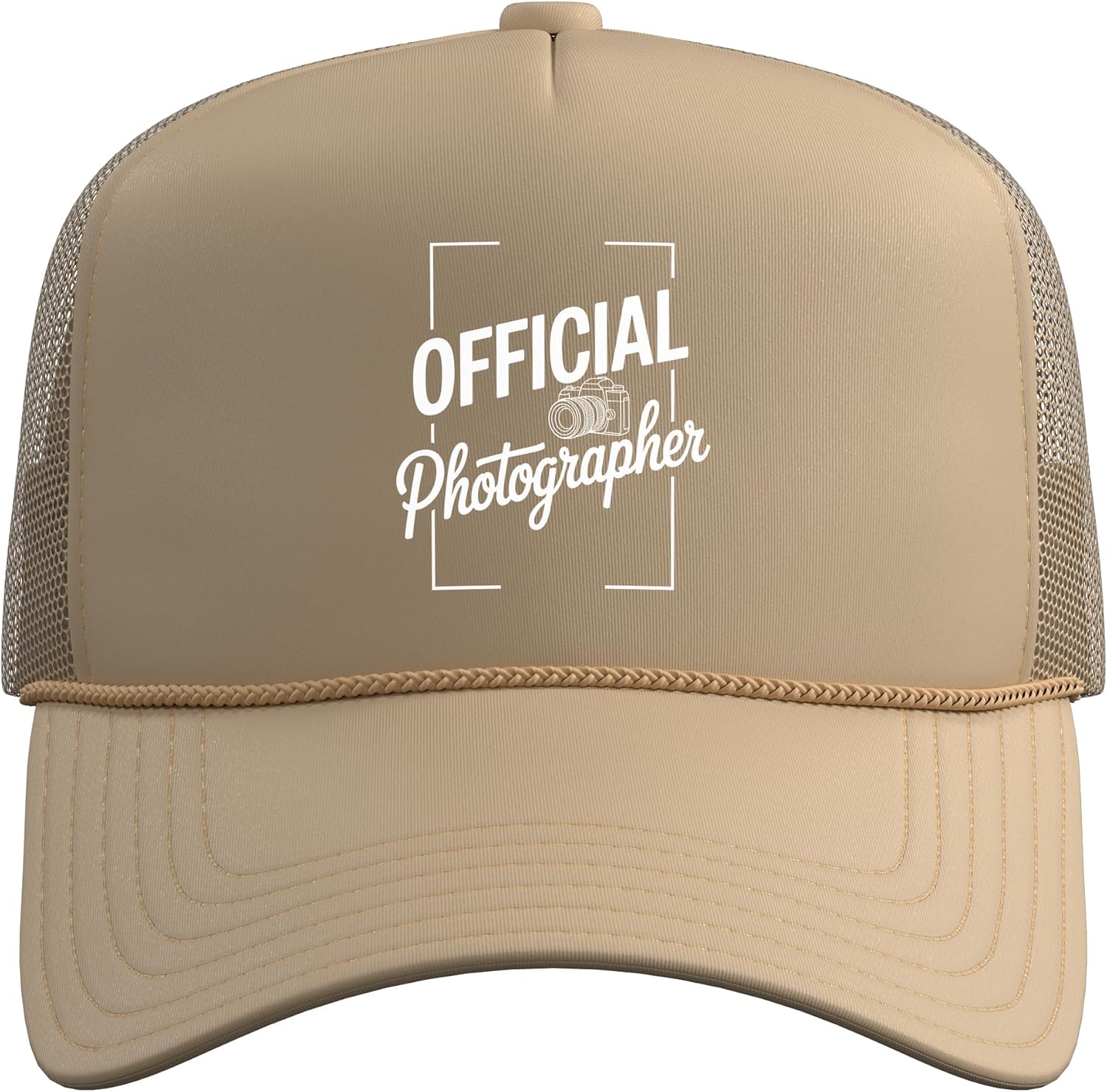 Cool Photography Art for Men Women Camera Photographer Trucker Hat with Adjustable Mesh Back image 2