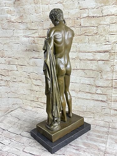 Miniatura 4 de Hermes Nude Male David Goliath Estatua de mármol de bronce Medici Palacio Florencia Regalo Regalo Arte Finery Brilliance Decor by Think Bronze