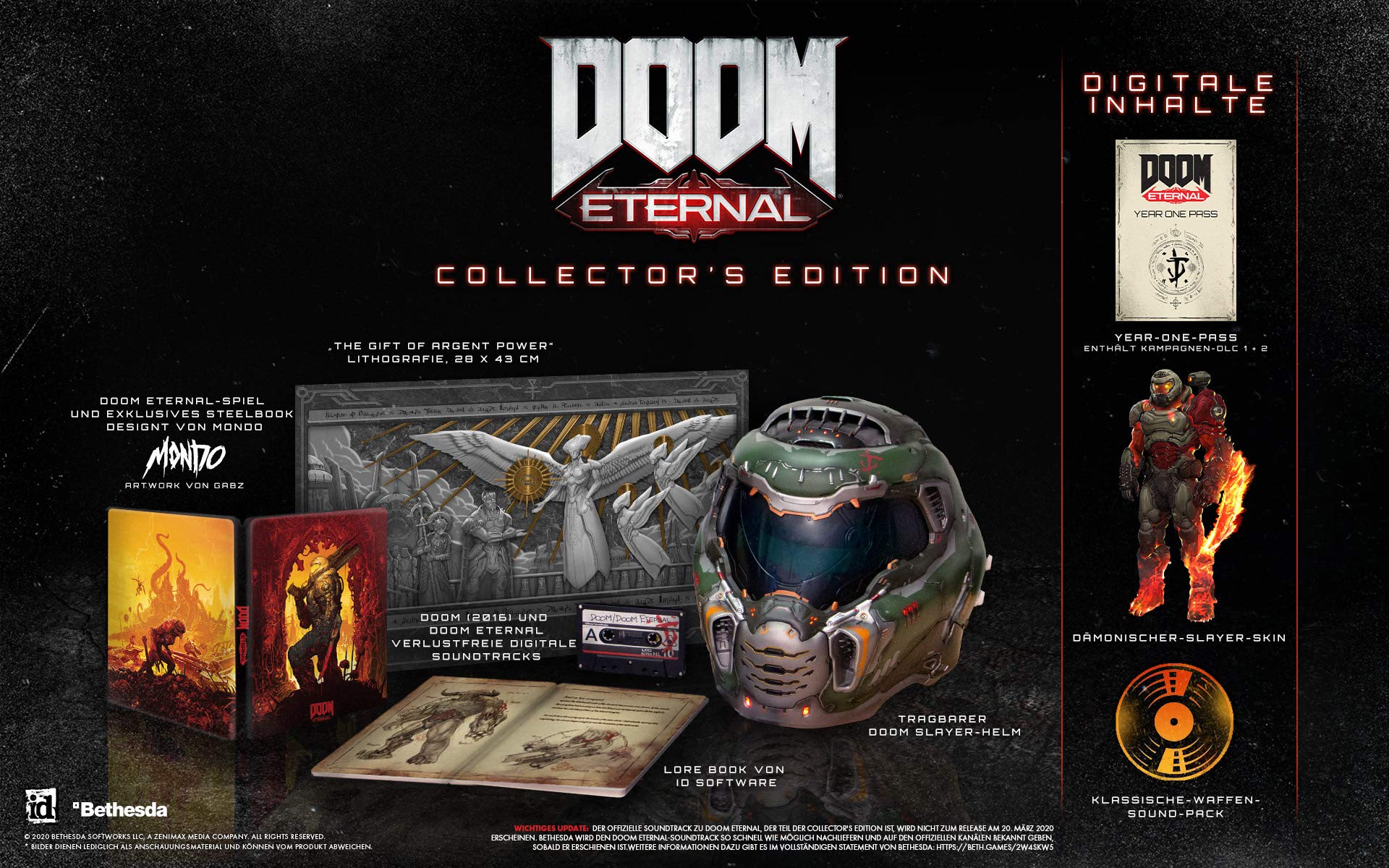 DOOM Eternal - Collectors Edition [PlayStation 4] : Amazon.de: PC 