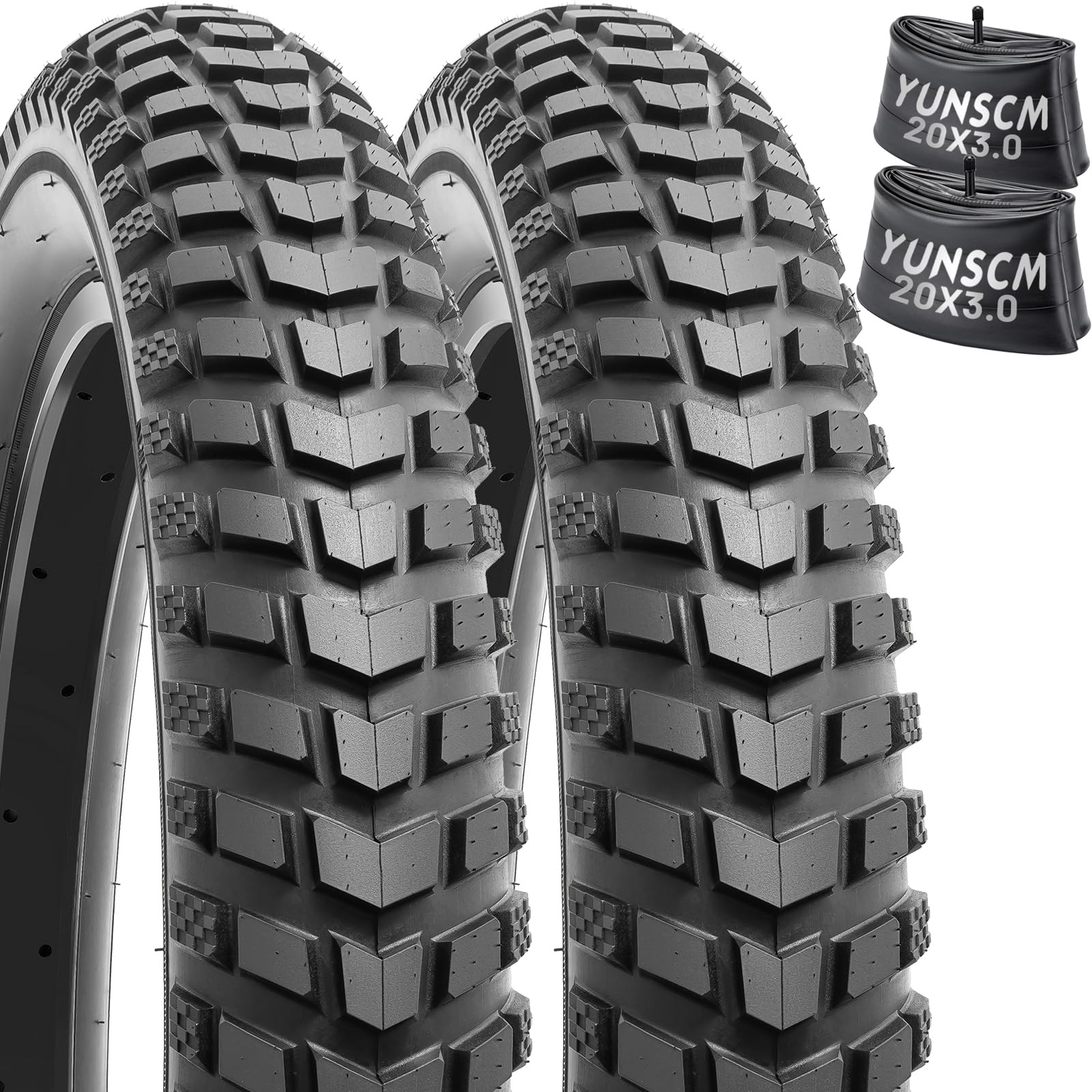 Photo 1 of YunSCM 20x3 Fat E-Bike Tires with Tubes