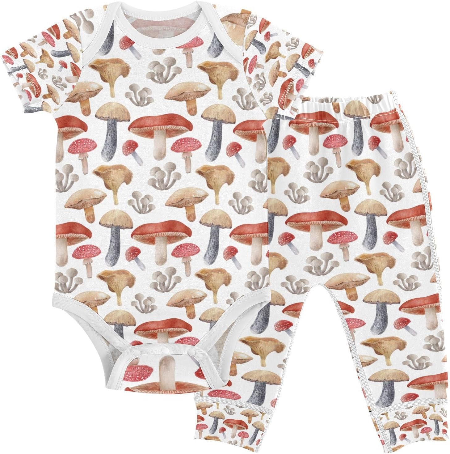 Baby Clothes Set Infant Bodysuits Pants Sets 0-24M For Boys Girls