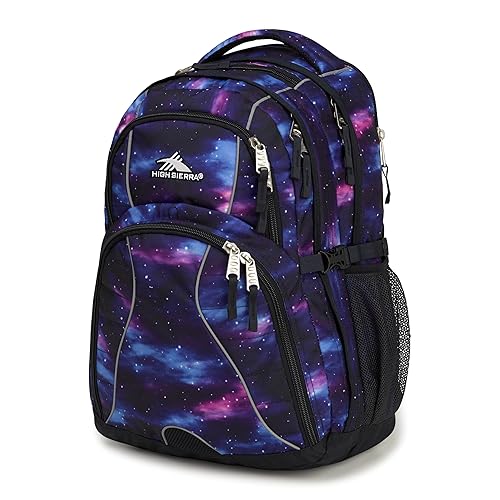 High Sierra Swerve Laptop Backpack, Cosmos/Midnight Blue, One Size - One Size - Cosmos/Midnight Blue