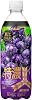 Asahi Beverage Mitsuya Tokuno Grape Squash, 16.9 fl oz 500 ml x 24 Bottles Cider