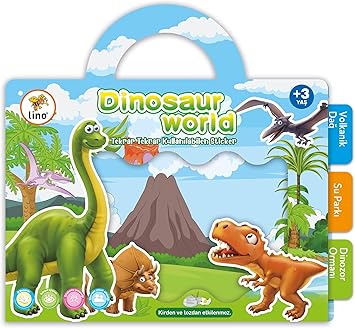 Lino Reusable Sticker Dinosaur World