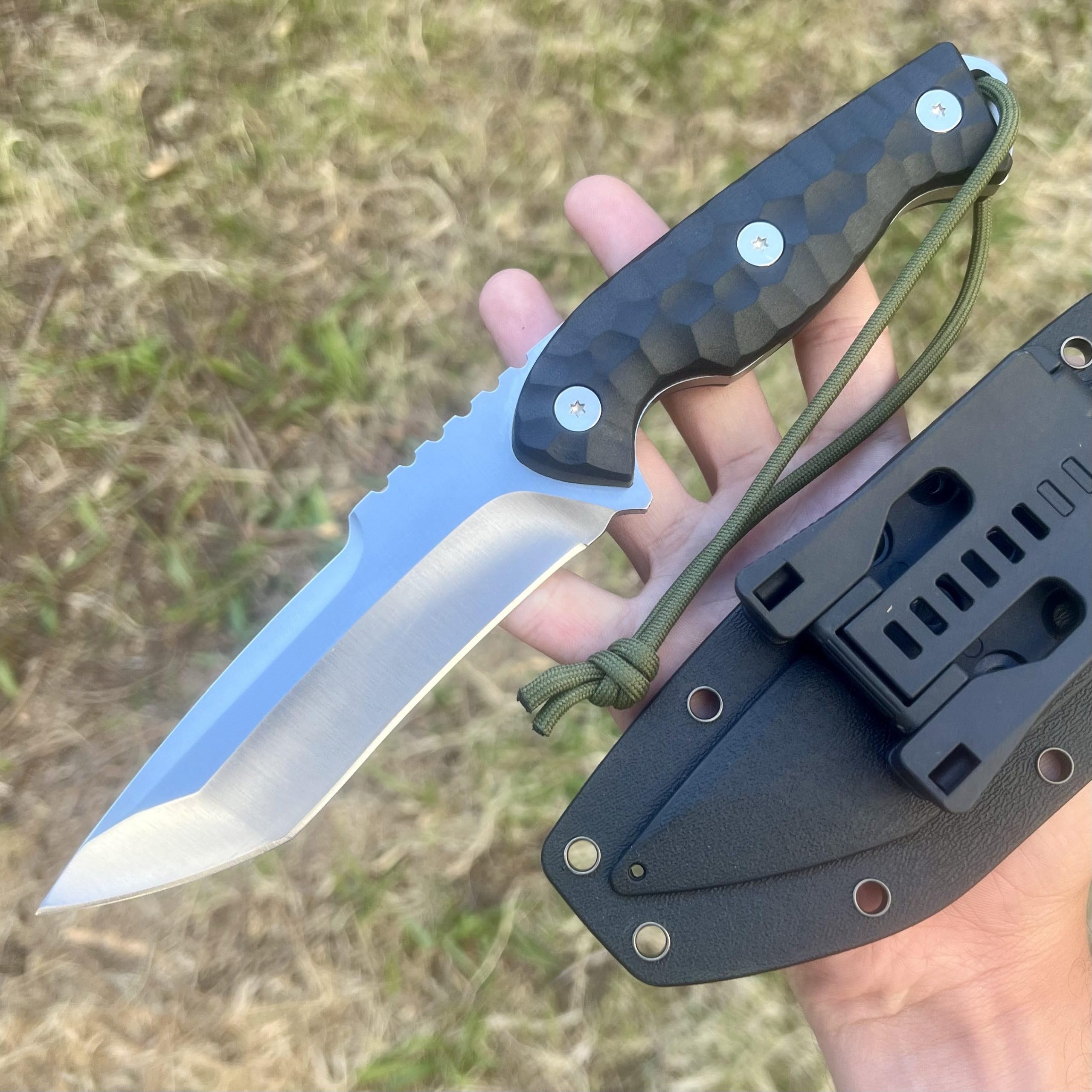 couteau lame fixe massif solide bushcraft etui kydex collection camping cadeau homme edc exterieur