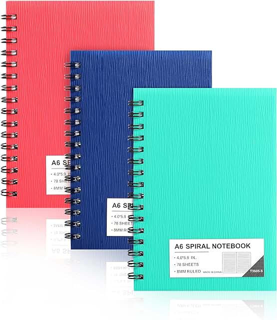 FLYING EAGLE Small Spiral Notebooks 4 x 6