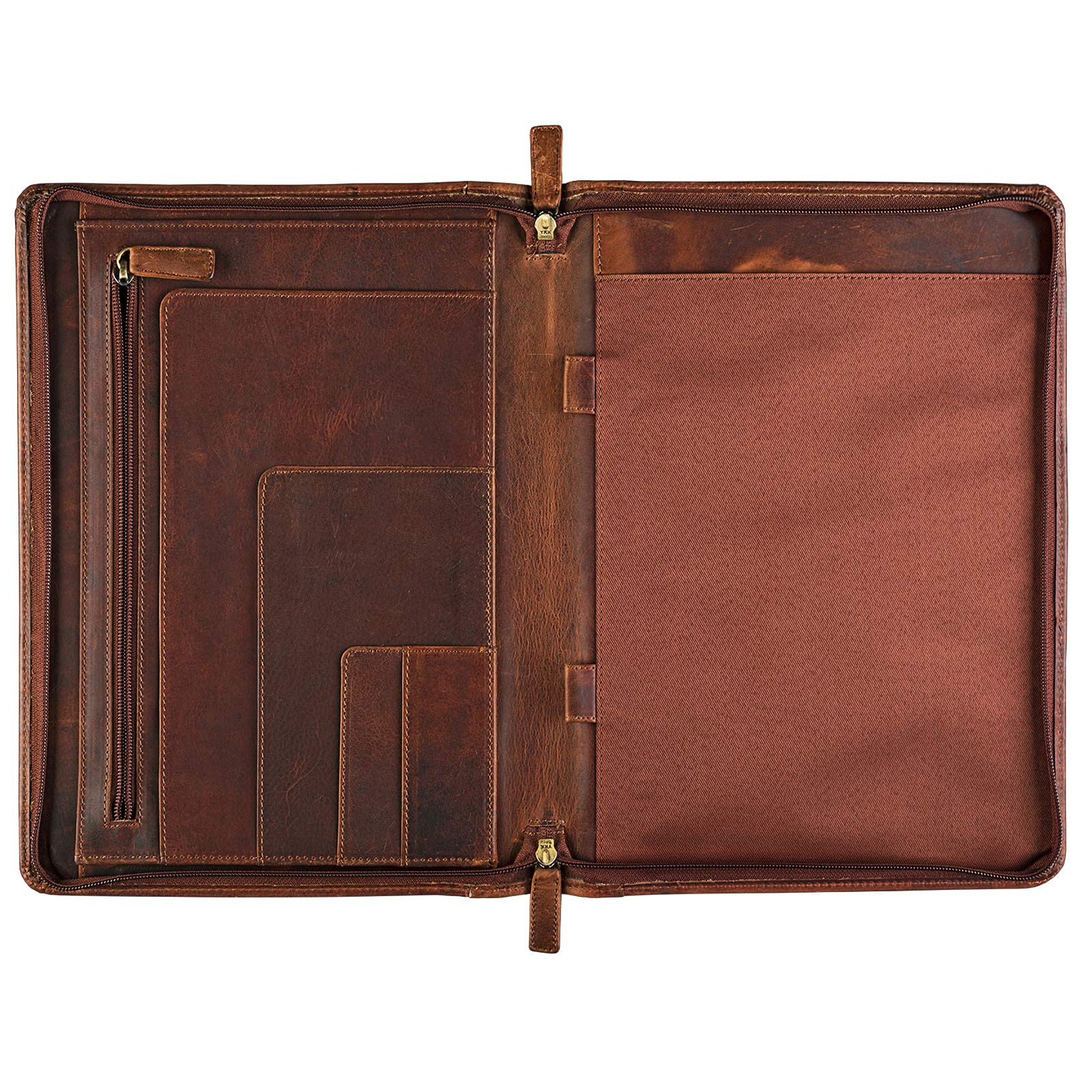 STILORD Julius Vintage Porte-Documents Cuir Marron DIN A4