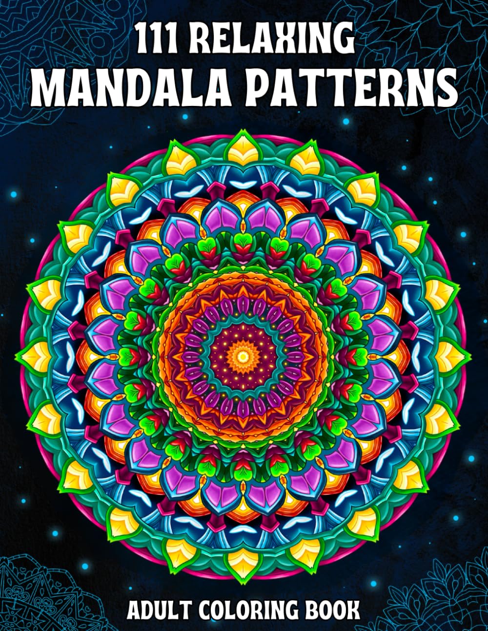 Livre coloriage mandala adulte pour retrouver la sérénité et le calme intérieur