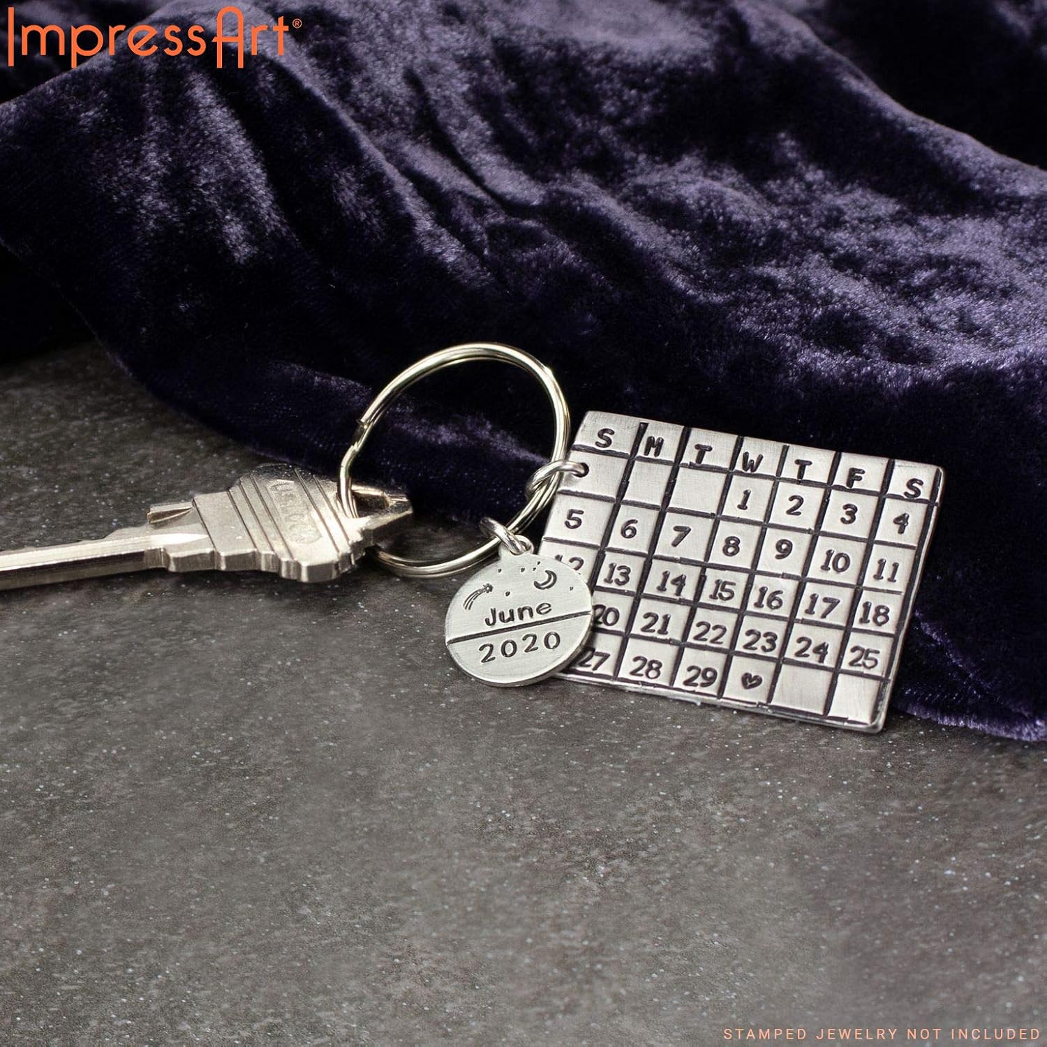 ImpressArt - Stargazer Metal Number Stamps (2mm), Rated for Soft & Hard Metals, Professional Quality Stamps for Hand Stamping and Jewelry Making