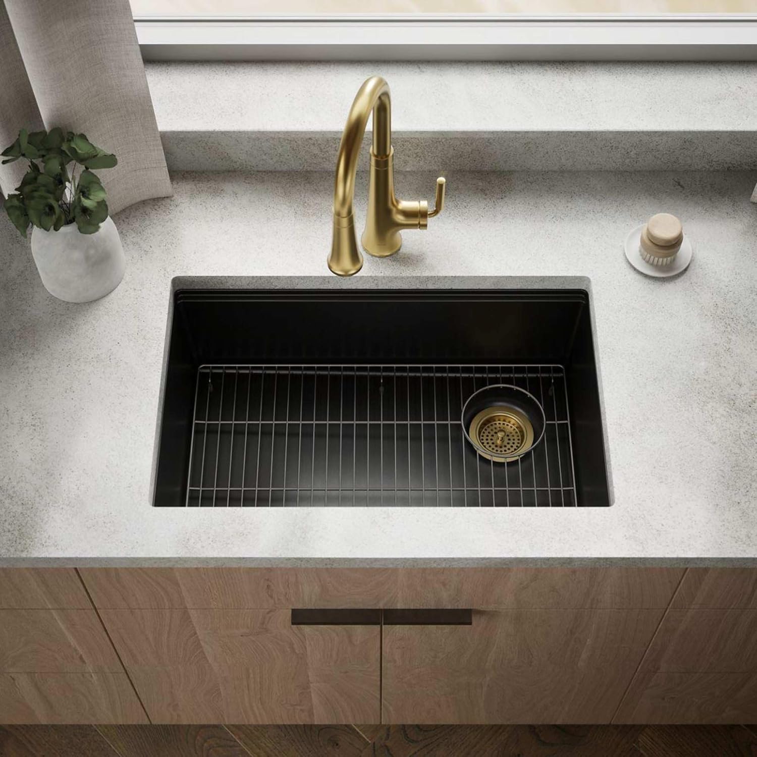 KOHLER Billings 29 in. Undermount Single-Bowl Kitchen Sink