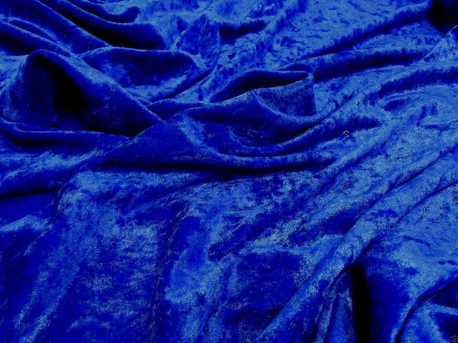 Crs Fur Fabrics Royal Crushed Velvet Velour Fabric Material - 1Mtr - 150Cmx100cm