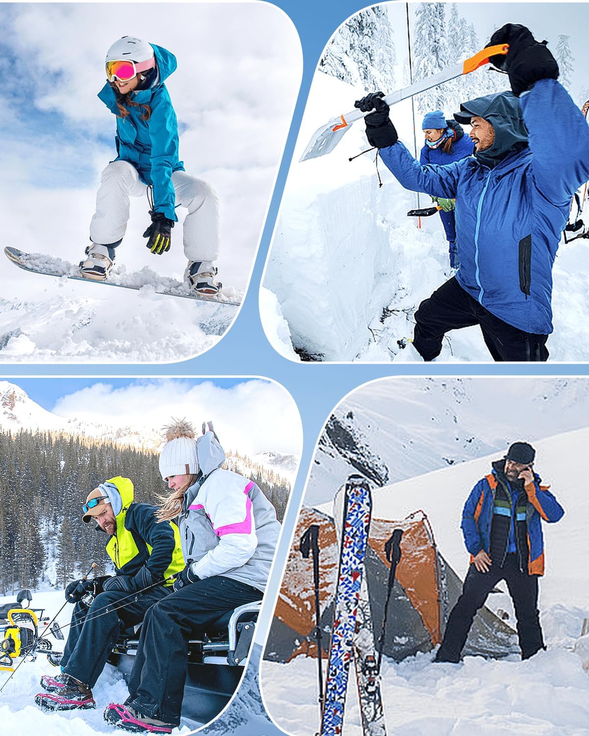 2026 Upgrade Heated Socks, 8500mAh*2 APP Control Electric Heated Socks for Men Women, Rechargeable Battery Powered Socks, Foot Warmer for Winter Hunting Ski Hiking Camping Outdoor Christmas Women Gift