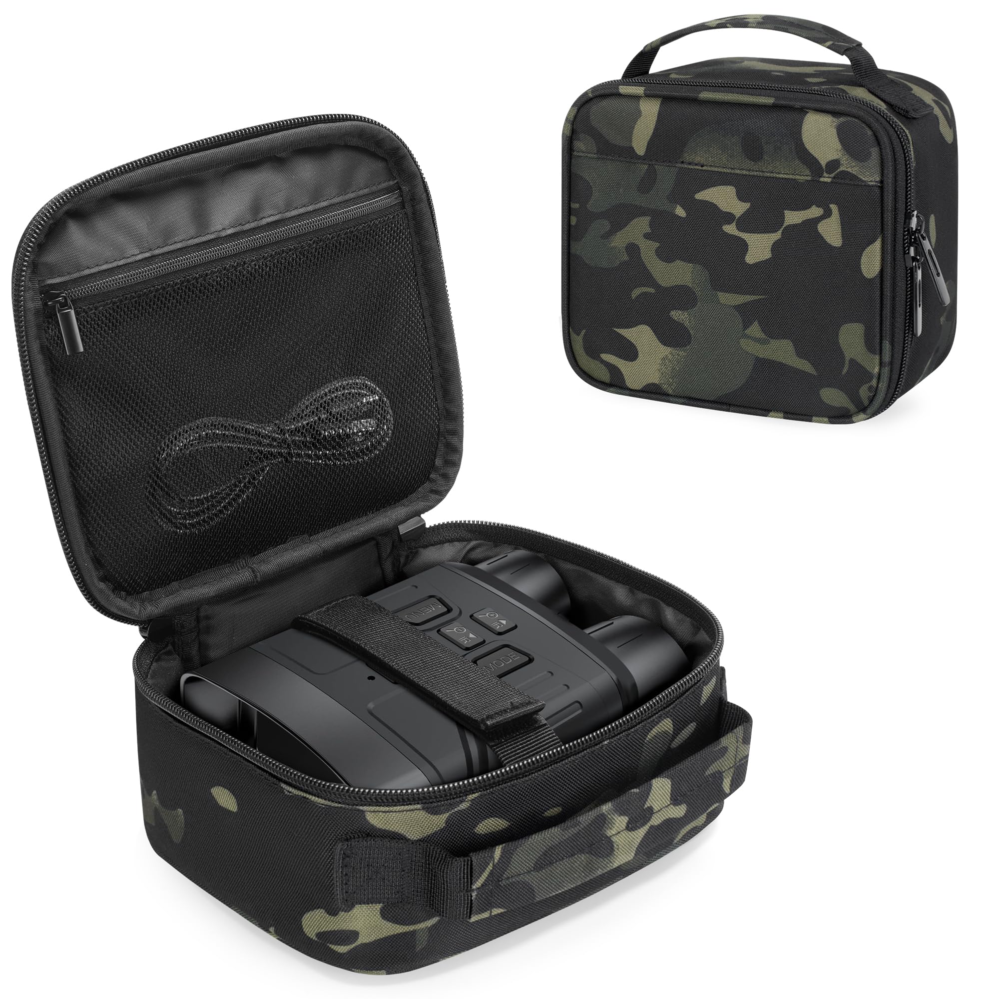 CURMIO Sacoche pour Vision Nocturne, Sac de Rangement pour Jumelles et Accessoires