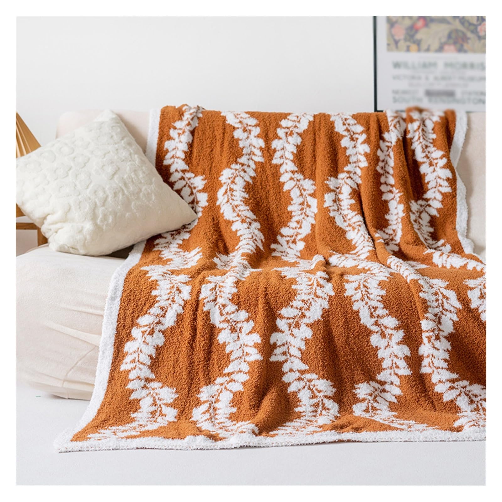 Couverture de canapé rétro pour réchauffer vos soirées fraîches au jardin