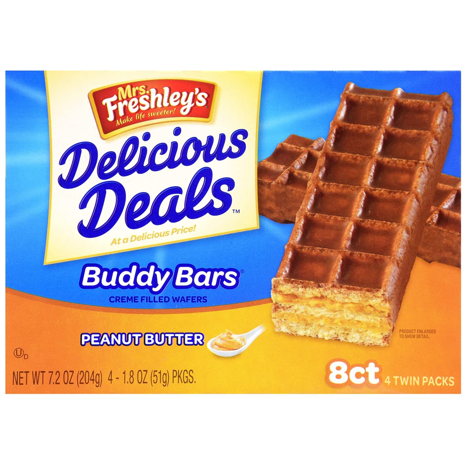 mrs freshley's buddy bars
