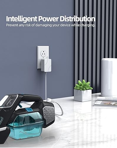 Miniatura 6 de Cargador de 15 V apto para aspiradora de mano Black and Decker, compatible con HHVI315JO42 HHVI320JR02 HFVB320J27 HLVA320JS10 90627870