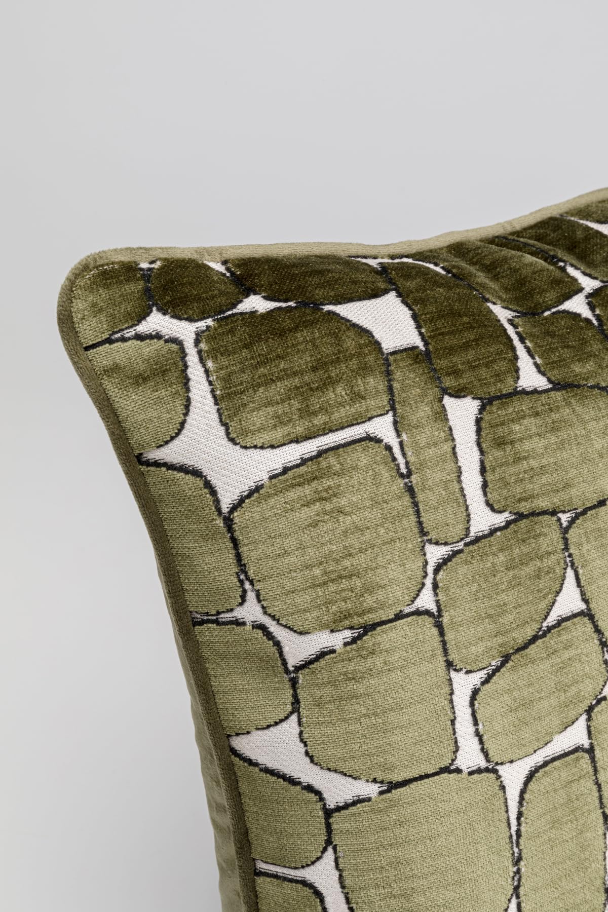 Kare Design Kissen Pebbles, Mehrfarbig, 45x45 cm, Abnehmbarer Bezug mit Reißverschluss, Dekokissen inklusive Füllung, Zierkissen, Sofakissen