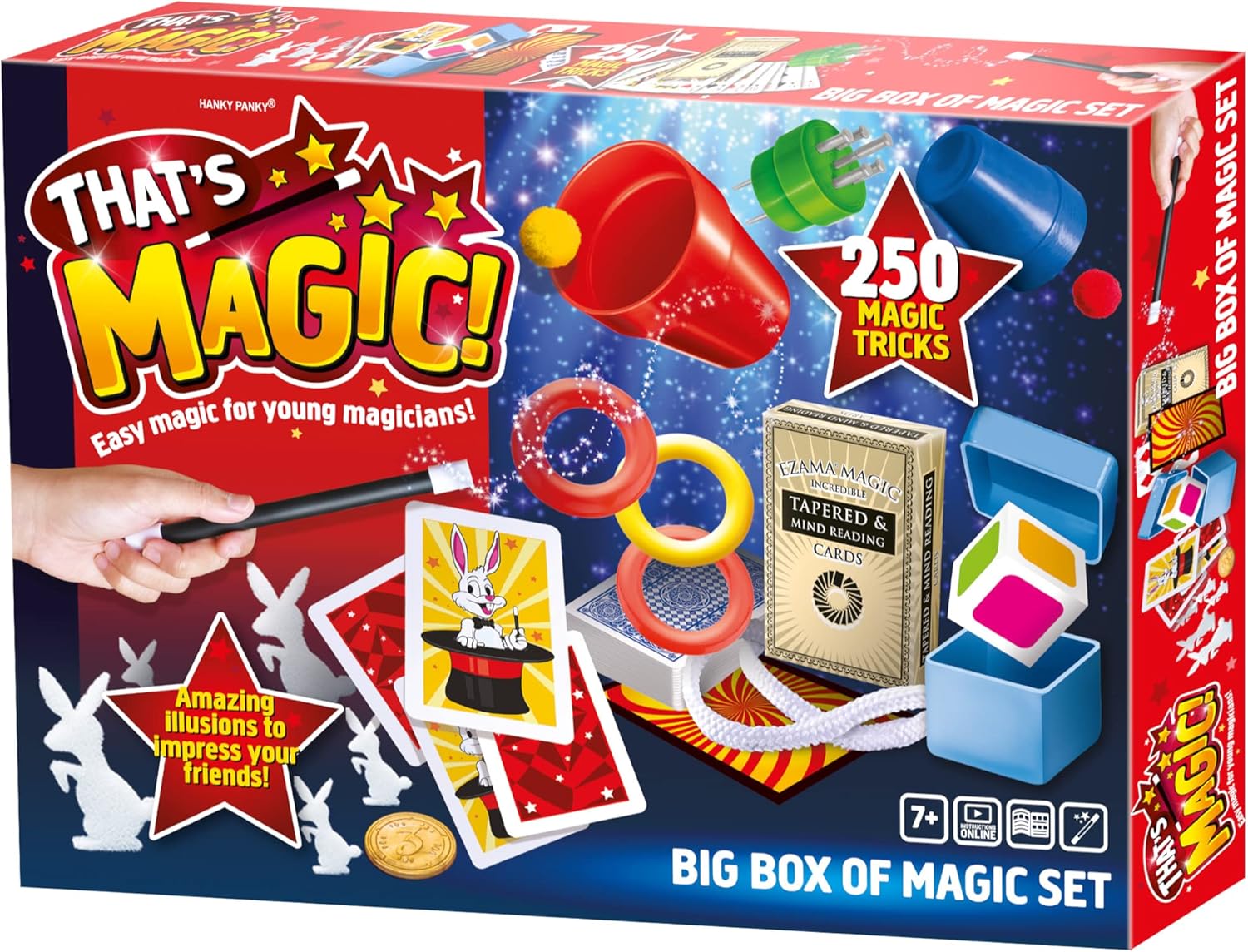 That's Magic Big Box of Magic Set Featuring 250 Fun Easy Tricks For