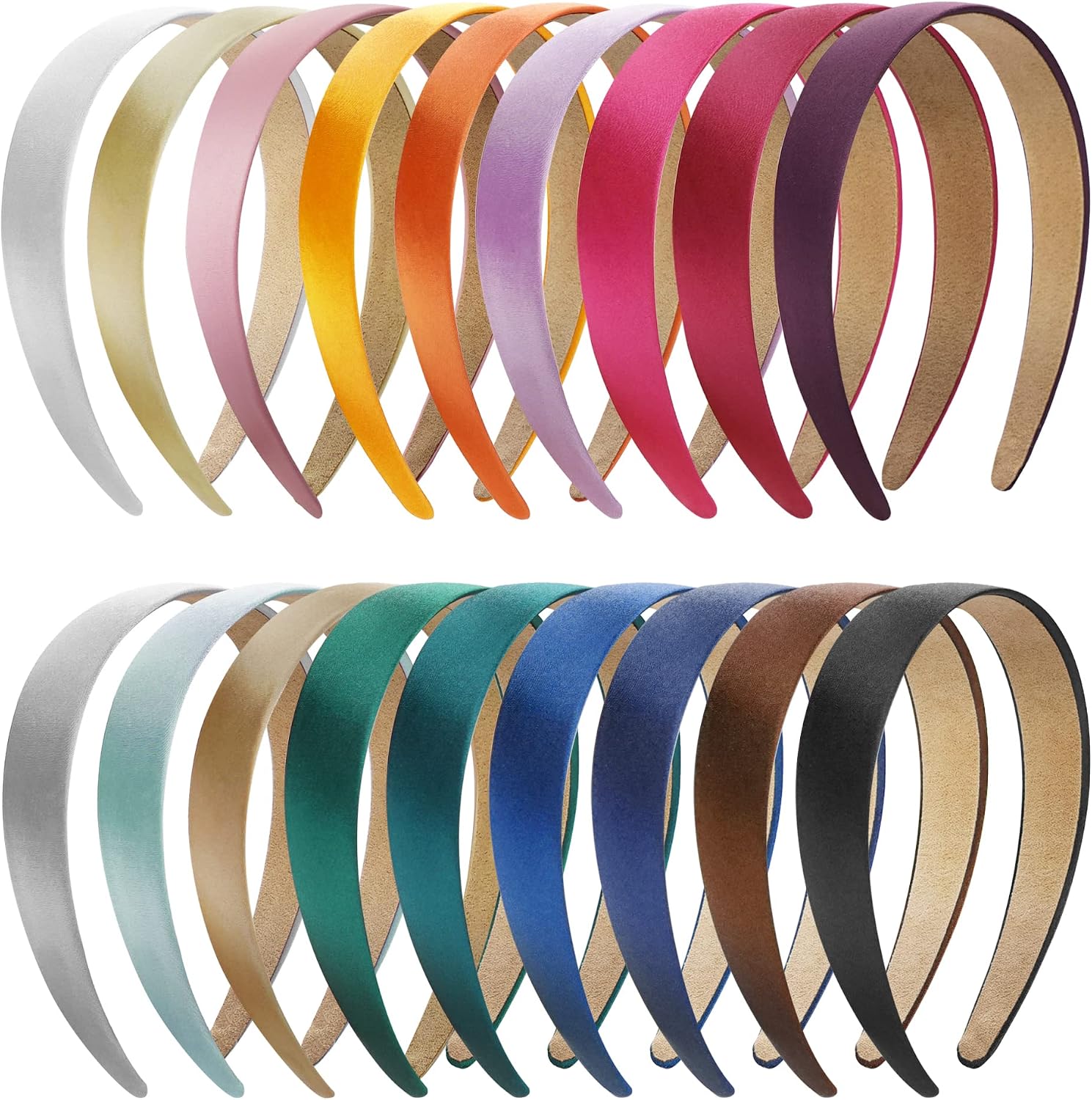 AWUMBUK Bandeau Cheveux Femme Homme, Bandeaux Mode pour Femmes Antidérapant Headband Running Sport Yoga Élastique Unisexe Accessoire Cheveux 8 PCS AWUMBUK Bandeau Cheveux Femme Homme, Bandeaux Mode pour Femmes Antidérapant Headband Running Sport Yoga Élastique Unisexe Accessoire Cheveux 8 PCS