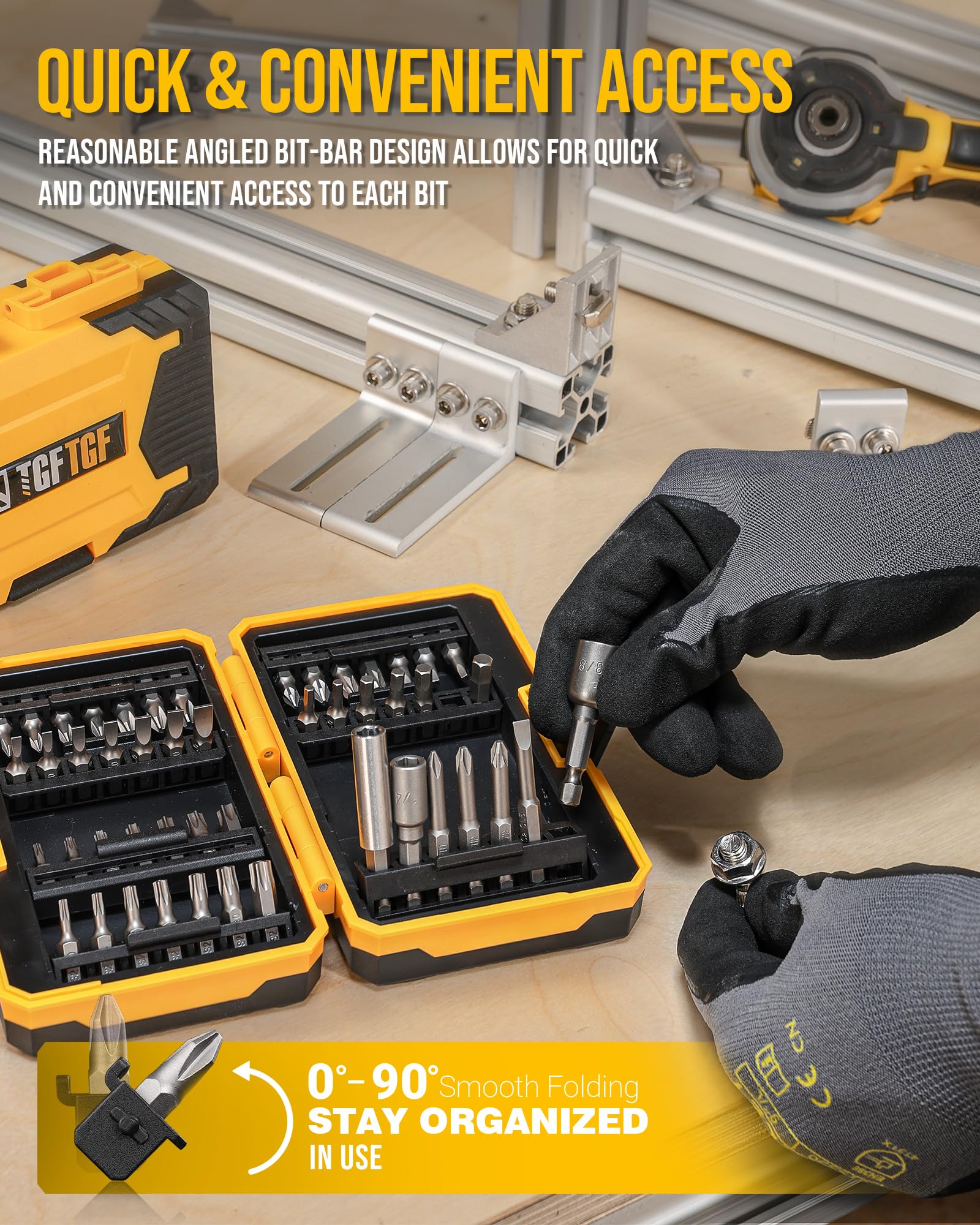 49PC Screwdriver & Nut Driver Set - S2 Steel -6 49PC Screwdriver & Nut Driver Set - S2 Steel -6