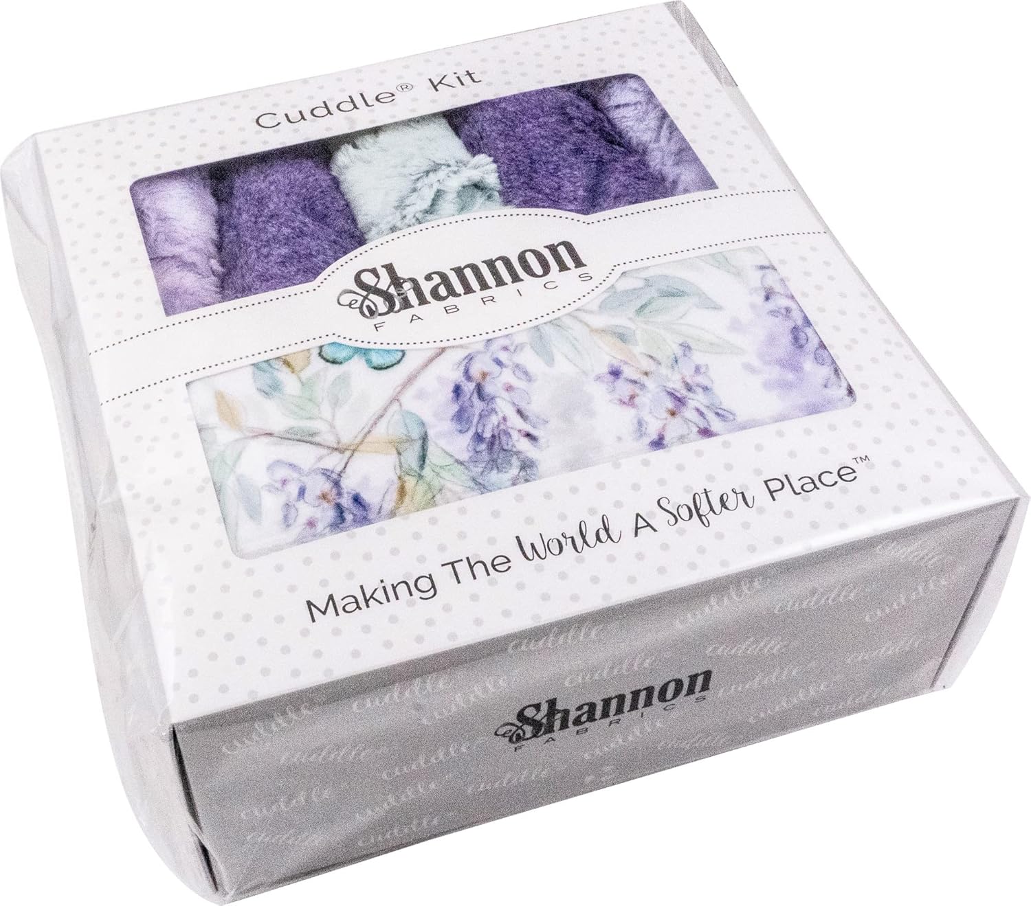 Sensational Strips Cuddle Kit 58inX73in Wisteriah