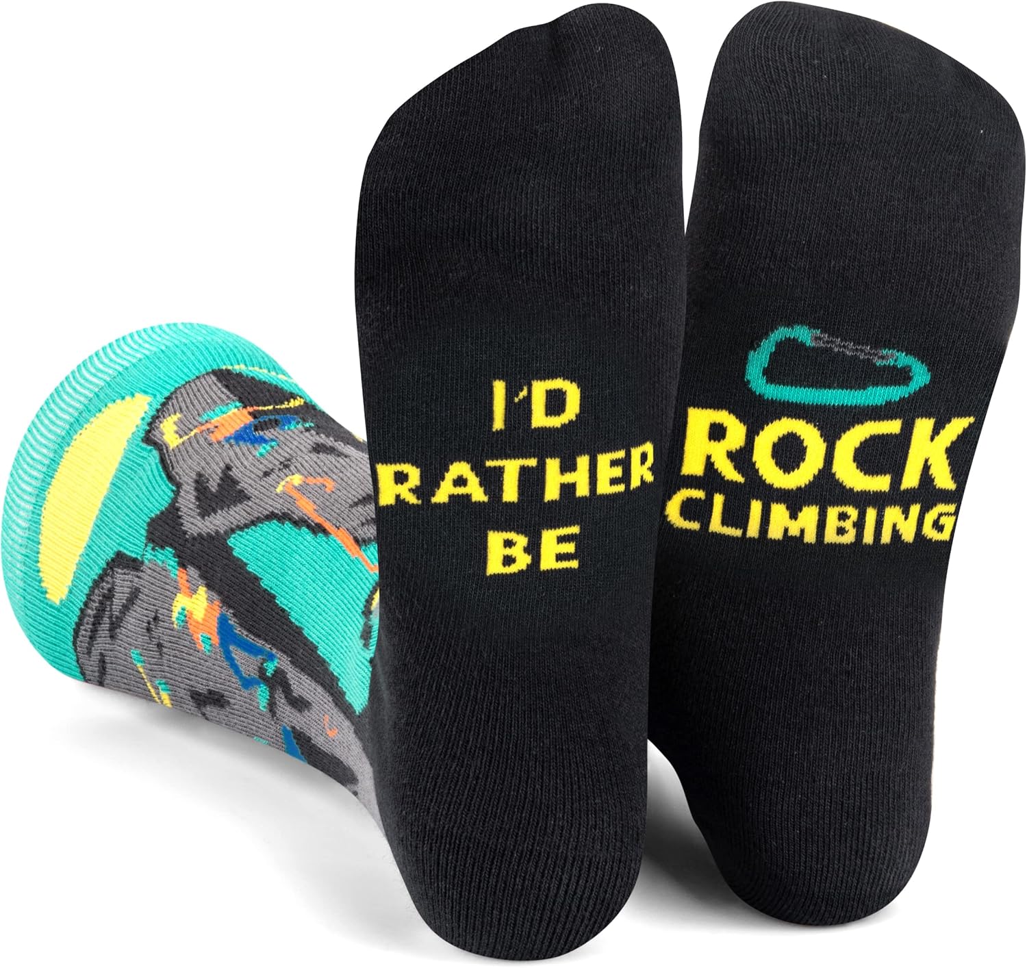 Id Rather Be - Calcetines divertidos regalos novedosos para hombres mujeres y adolescentes