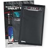 Mission Darkness Non-Window Faraday Bag for Tablets // Device Shielding for Law Enforcement, Military, Executive Privacy, EMP Protection, Travel & Data Security, Anti-hacking & Anti-tracking Assurance