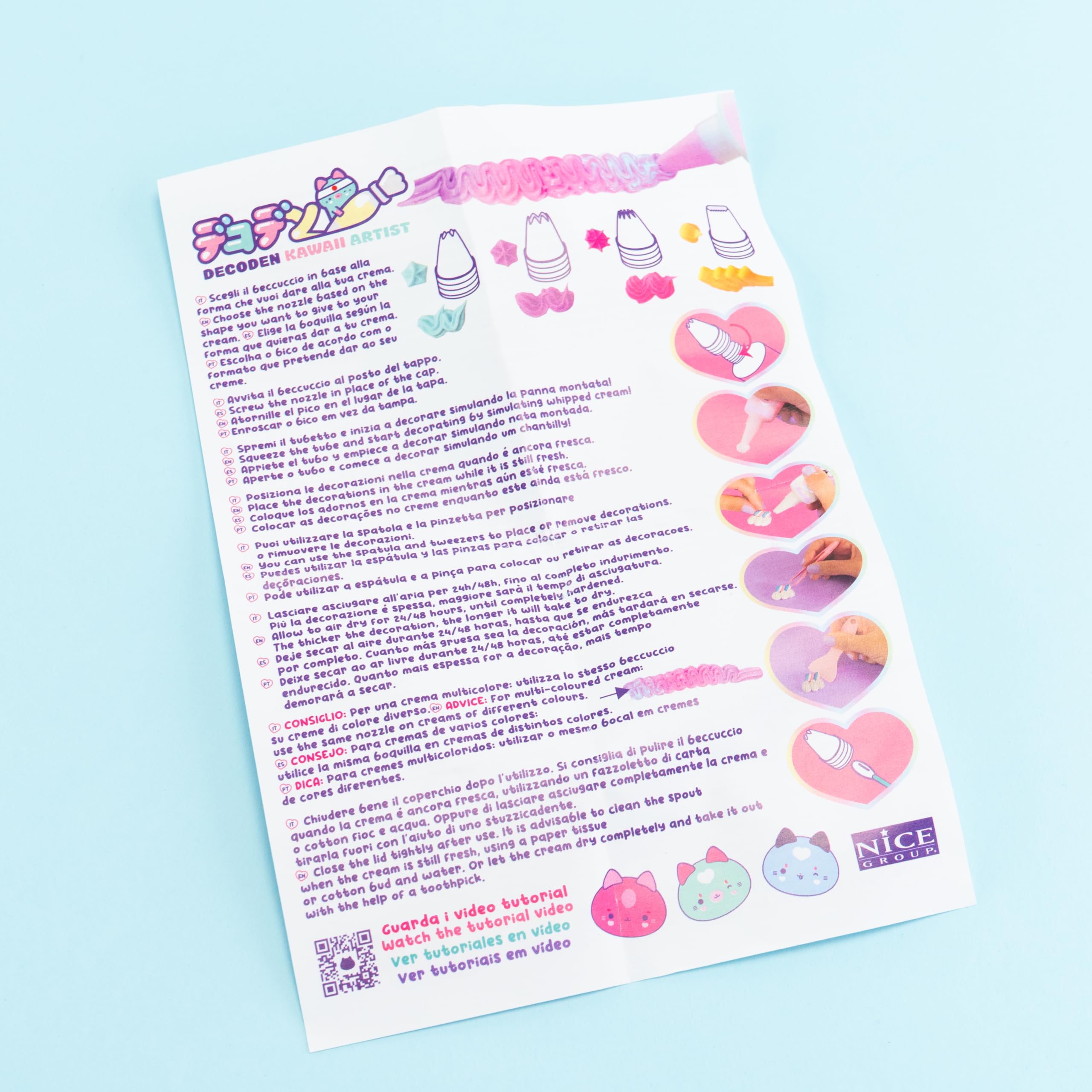 MOMOMI - Nice Group Decoden Mirror And Brush, 48512
