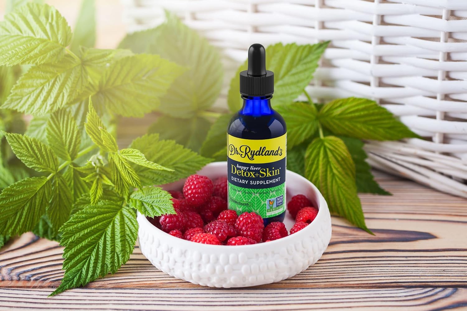 Dr. Rydland's Herbal Supplement | Created by KidsWellness | Safe and Effective for Infants to Adults| Detox & Skin | Relieves Eczema, Rosacea, Acne and Viral Skin Rashes | 2 Ounce Bottle