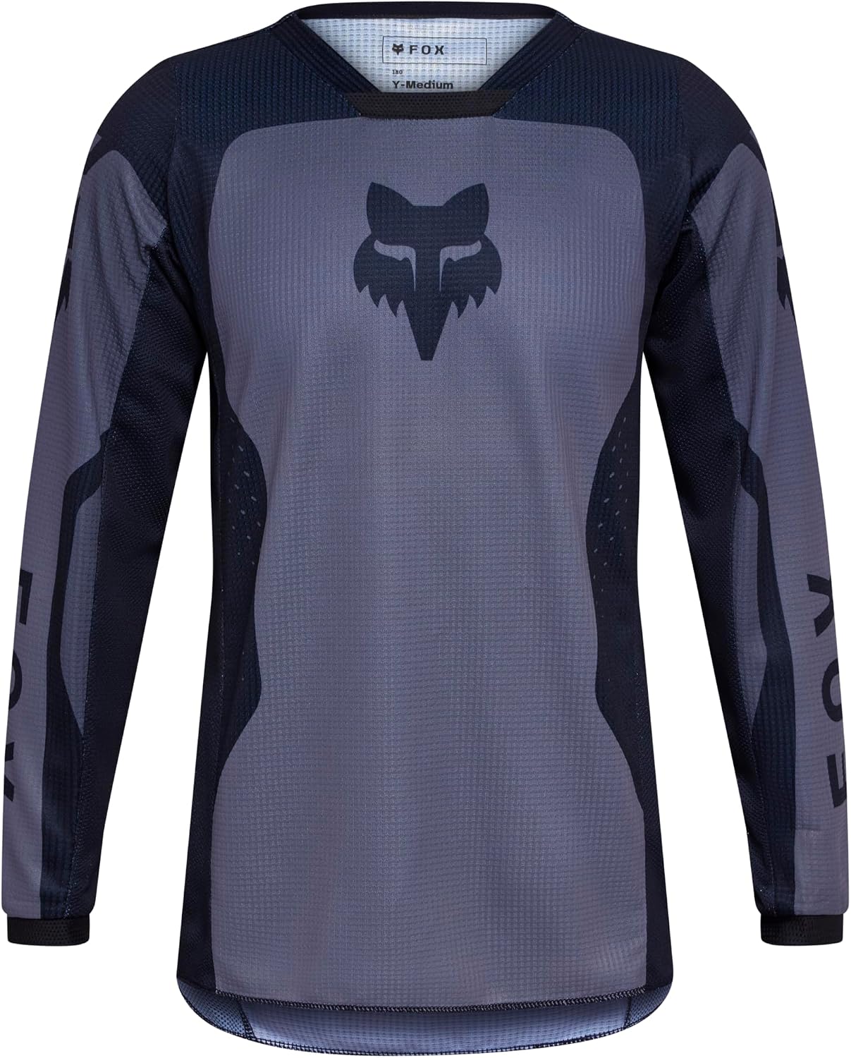 Fox Racing Youth 180 Motocross Dirt Bike Jersey, Black, Large