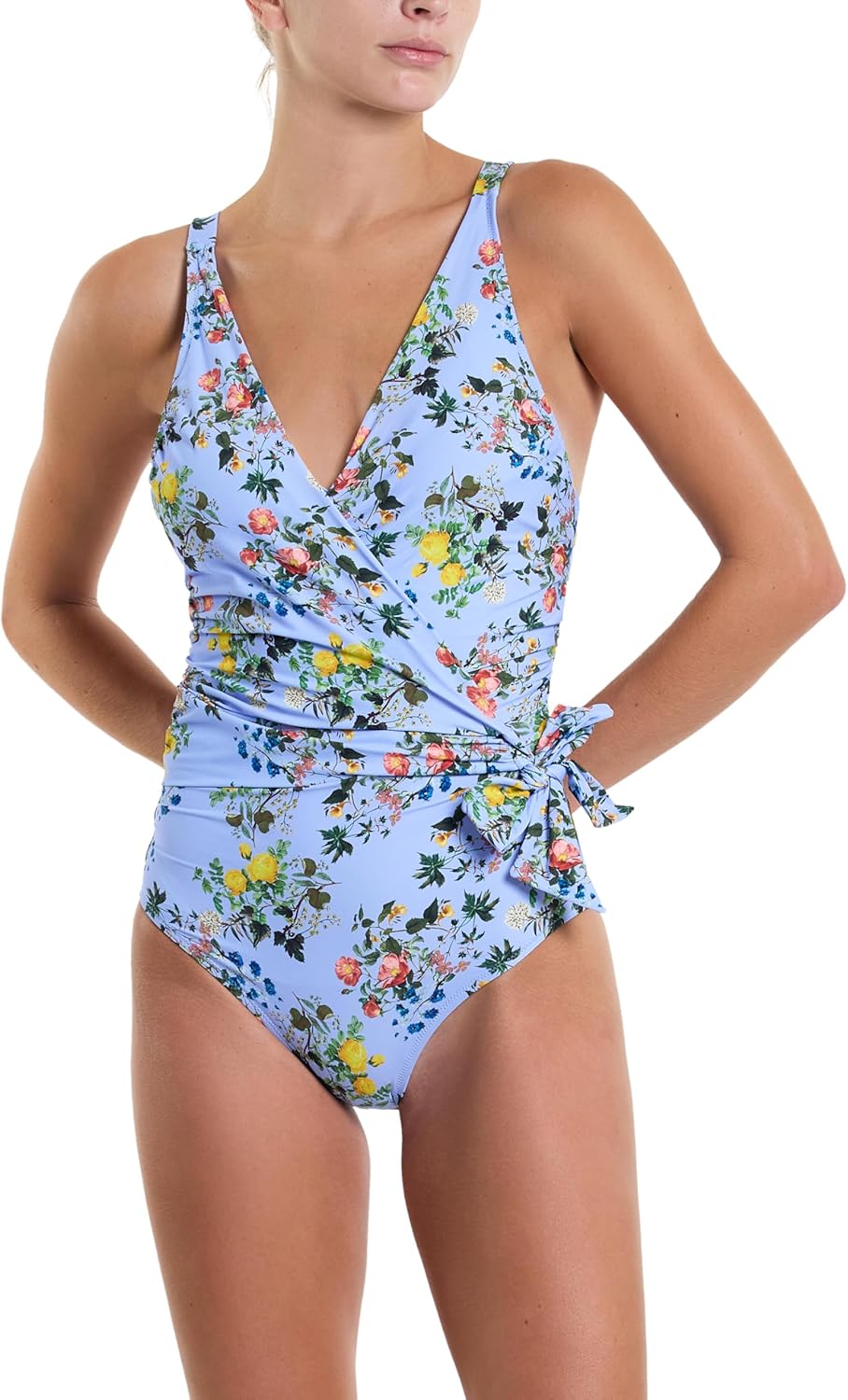 hanky panky - Wide Strap Wrap One Piece Swimsuit | S - XL | Comfortable Bathing Suit, Swimwear for Women