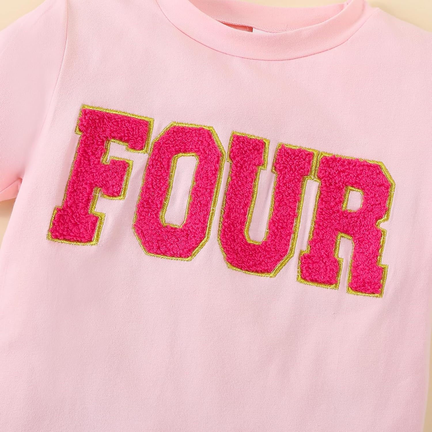 Toddler Kids Baby Girls Birthday Outfit Two/Three/Four/Five/Six T-shirt Rainbow Mesh Tulle Tutu Skirts - Image 4