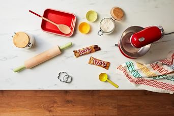 Twix Schokoriegel Schokolade Snack-Riegel Karamell Keks 32 x 50 g Karamell auf knusprigem Keks mit Schokolade perfekt für die Snackschublade zum Teilen und für unterwegs als Gastgeschenk