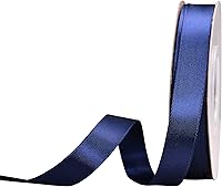 Vista 219 de YAMA Cinta de satén de doble cara, 7/8 pulgadas, 25 yardas para envolver regalos, color rosa