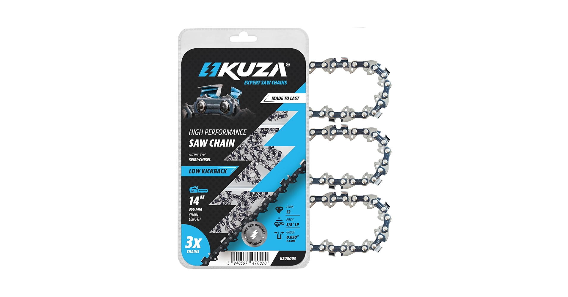 Amazon.com : 14 Inch Chainsaw Chain 3/8