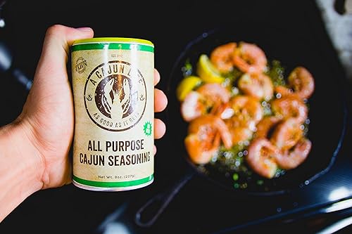 Miniatura 9 de A Cajun Life Condimento cajún original multiusos | Auténtica mezcla de condimentos cajún y criollo, sin OMG, sin MSG, 8 onzas