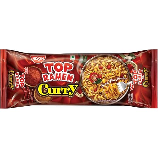 Top Ramen Curry Veg Noodles 280g