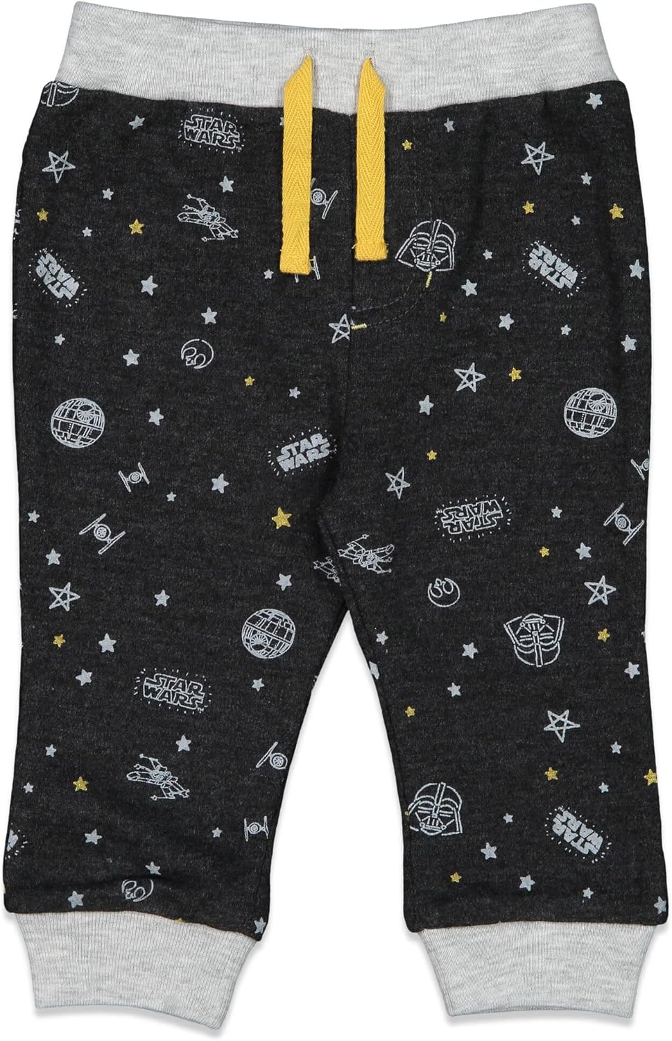 STAR WARS Darth Vader Stormtrooper C-3PO Chewbacca R2-D2 Baby Yoda 2 Pack Jogger Pants Newborn to Infant