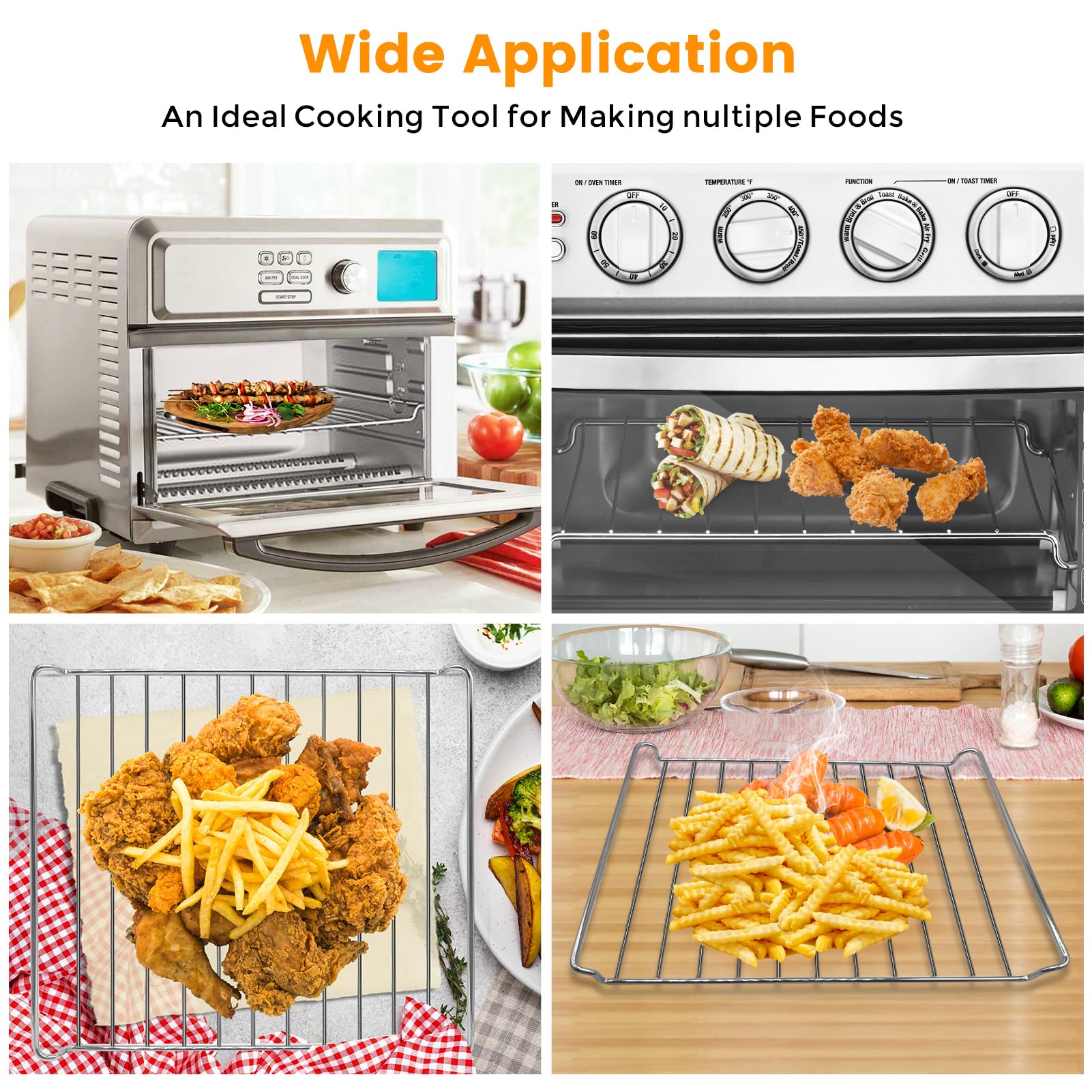 Replacement Air Fryer Cooling Rack For Cuisinart TOA70 65 60 Air Fryer