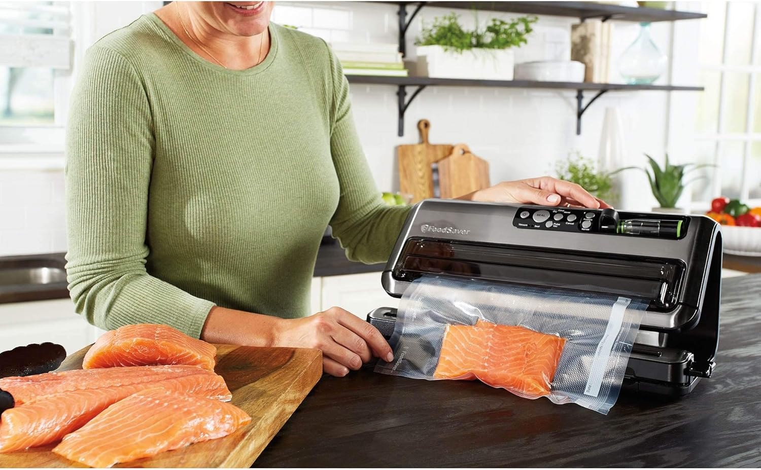 FoodSaver, Black/Silver FM5480 2in1 Food Preservation System, reg