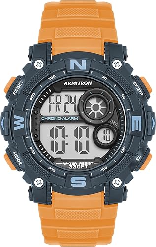 Miniatura 5 de Armitron Sport - Reloj de pulsera para hombre reloj digital de resina con cronógrafo 408284